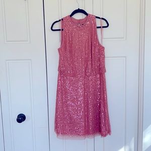 Adrianna Papell Sequined Dress Sz 14